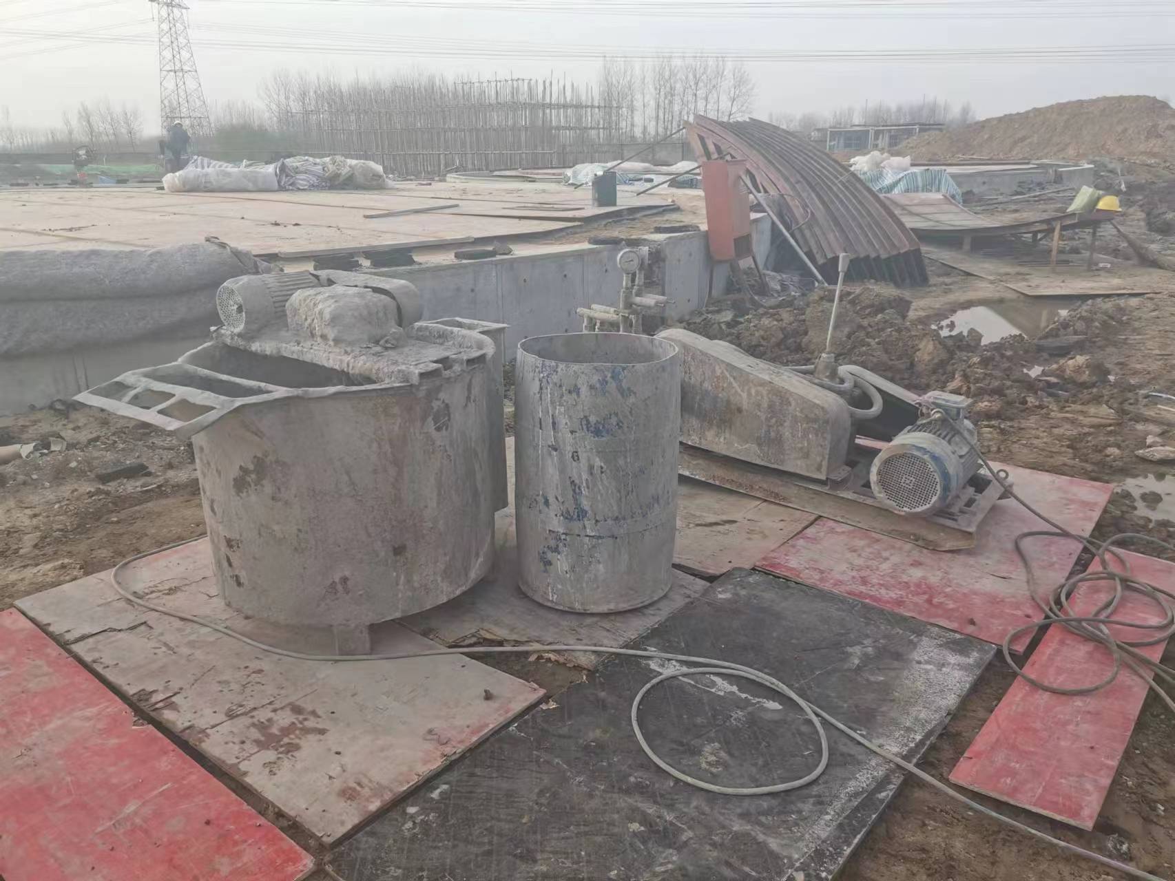 天涯镇回填土注浆